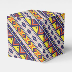 Ballotins Copie tribale de pyramides de jaune orange