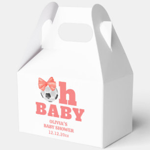 Ballotins Coral pêche Oh Baby Arc Football Sport Baby Shower