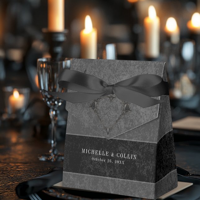 Ballotins Corbeau noir gothique et Mariage Rose noir (Créateur téléchargé)