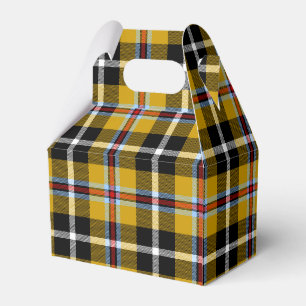 Ballotins Cornouailles National Tartan Jaune et Noir Plaid