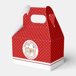 Ballotins Cottage neige Joyeux Noël du Père Noël