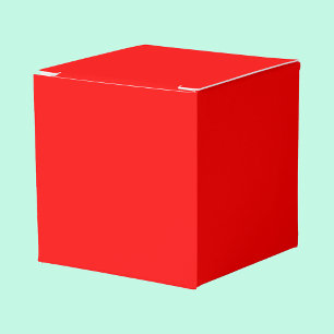 Ballotins Couleur solide rouge Classique Élégant tenda