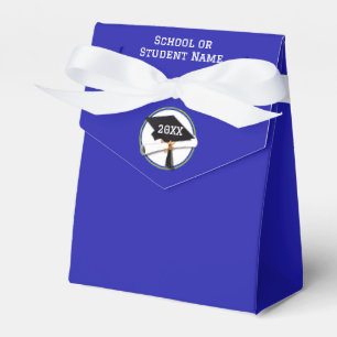Ballotins Couleurs de l'école Bleu et or Casquette avec dipl