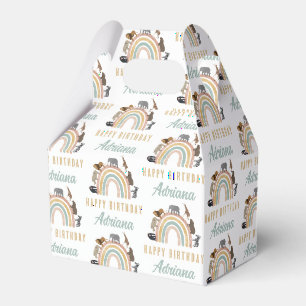 Ballotins Couleurs de terre Arc-en-ciel Jungle Animaux Anniv