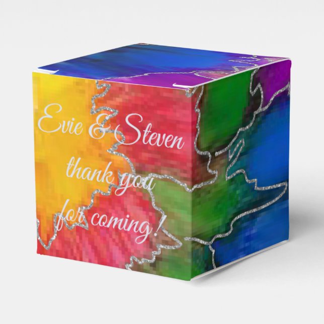 Ballotins Couleurs Élégantes Classiques pour Mariage (Verso)