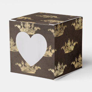 Ballotins Couronne Royale Vintage en Cuivre et Or