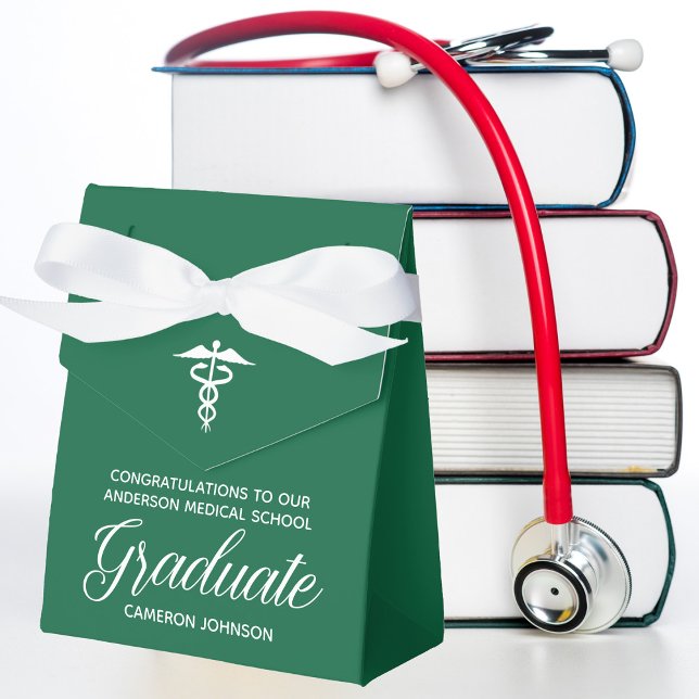 Ballotins Coutume Green White Médicale School Graduation Par (Créateur téléchargé)