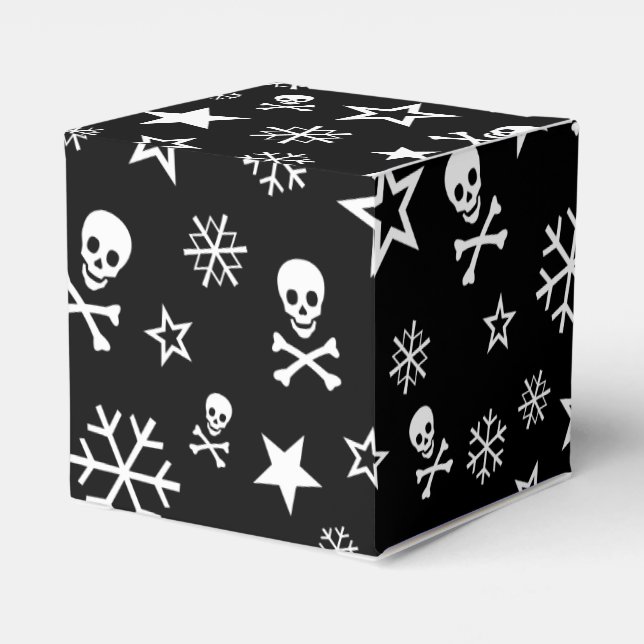 Ballotins Crânes et flocons de neige (Arrière)