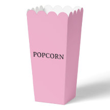 Créez Votre Propre Popcorn Rose Personnalisé