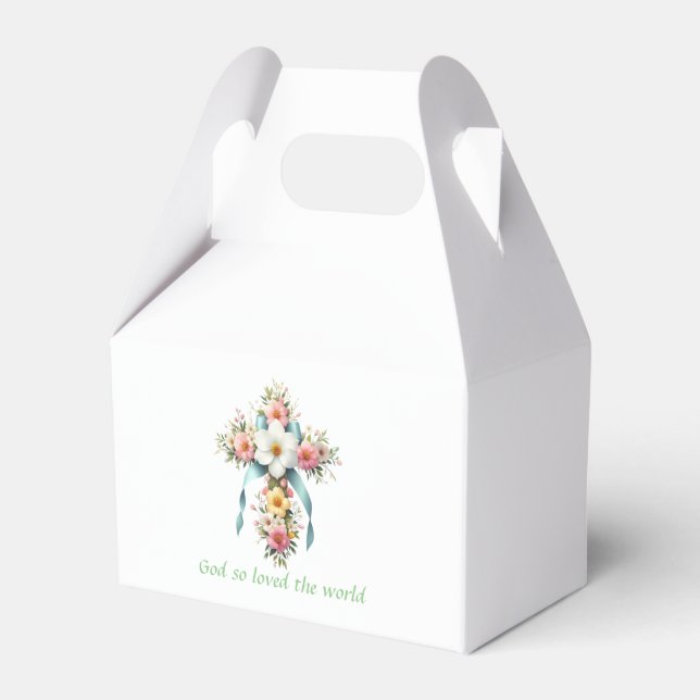 Ballotins Croix de Pâques/Printemps colorée (Verso)