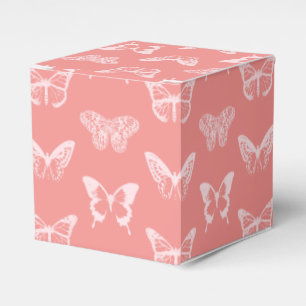 Ballotins Croquis de papillon, rose corail