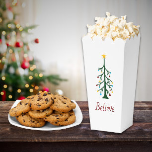 Ballotins Croyez la fête de Noël des arbres À feuillage pers