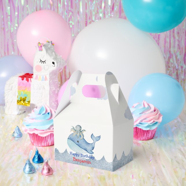 Ballotins Cute arc-en-ciel poulpe Poisson de baleine Fête d' (Fête)