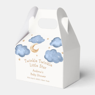 Ballotins Cute Blue Moon Stars Twinkle Twinkle Baby shower
