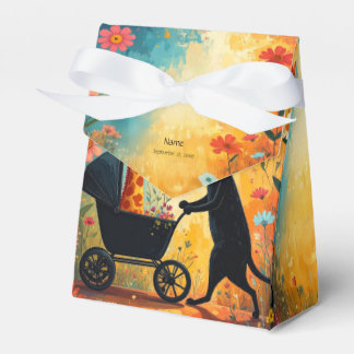 Ballotins Cute Cat Giraffe Favor Box