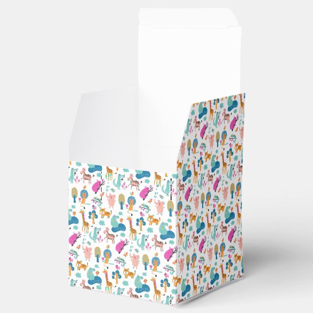 Ballotins Cute et colorée Jungle Animaux Motif (Ouvert)