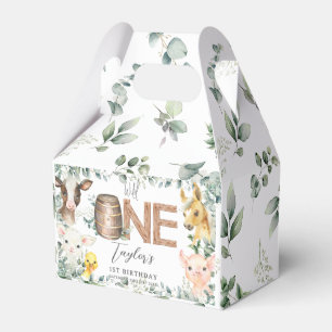 Ballotins Cute Farm Animaux Verdure Garçon Fille 1er anniver