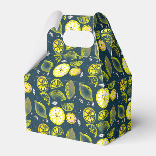 Ballotins Cute Fraîche Citron Citrus Doodle Jaune Bleu