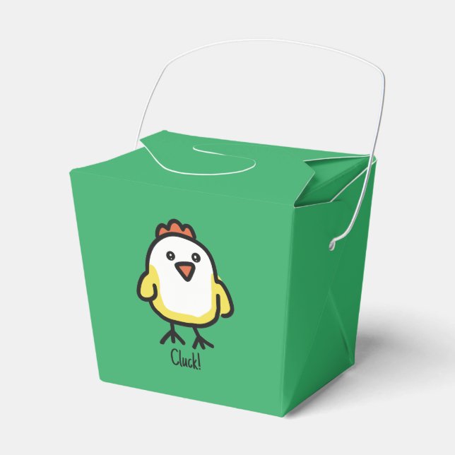 Ballotins Cute Kawaii Poulet Ballotin personnalisé (Verso)