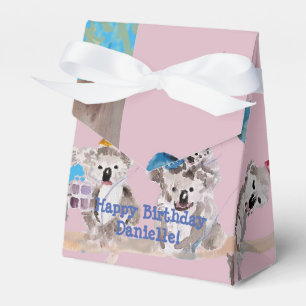Ballotins Cute Koala Koalas Filles Ballotin de gâteau d'anni