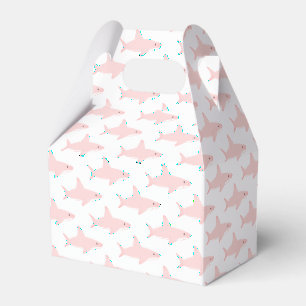 Ballotins Cute requin rose Ballotin blanc