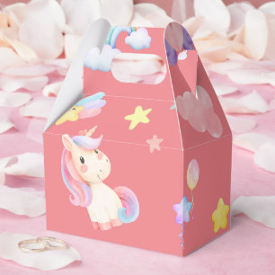 Ballotins Cute rose douce licorne arc-en-ciel Motif