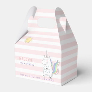 Ballotins Cute Unicorn - Lavender Striped Anniversaire de en
