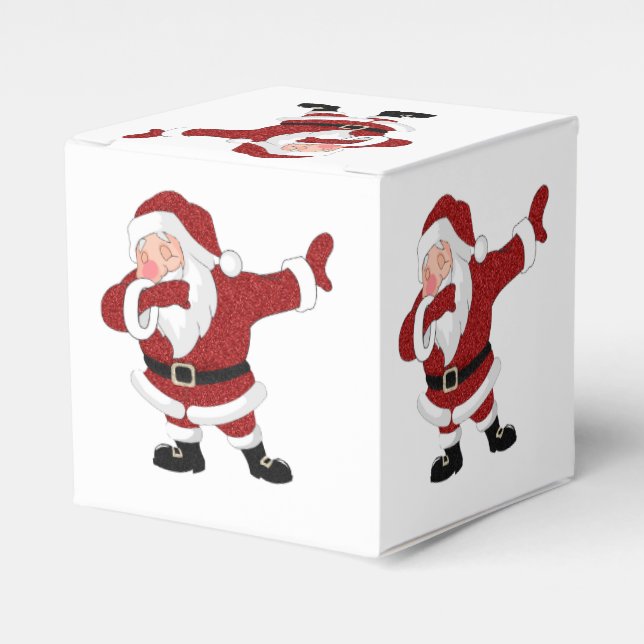 Ballotins Dabbing Red Santa Claus | Fun Holiday XMAS Humour (Verso)