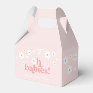 Ballotins Daisy Oh Babies Baby shower rose