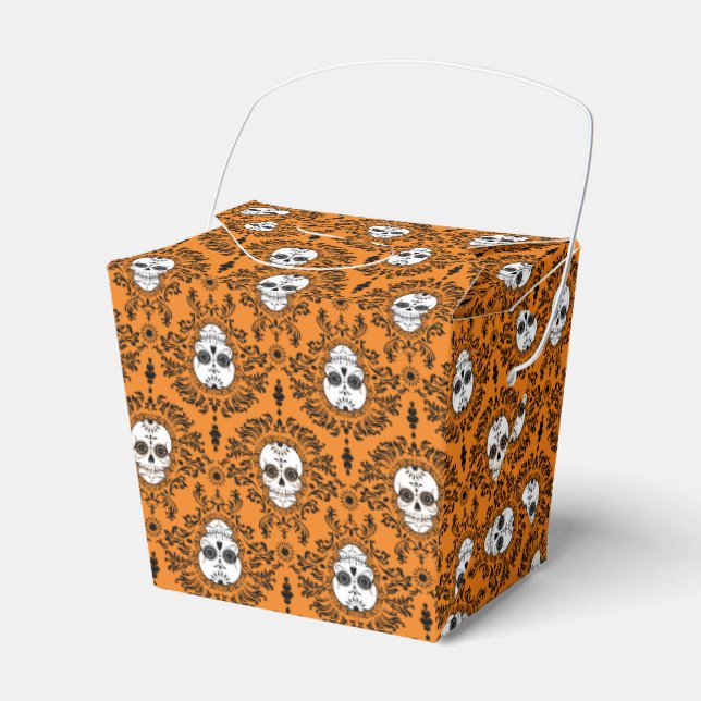 Ballotins Damas mortes - Chic Skull Boxes de prise de crâne (Verso)