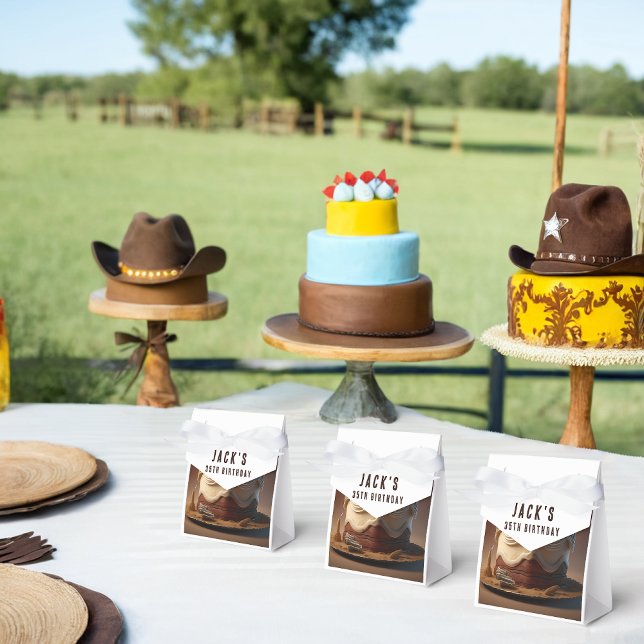Ballotins d'anniversaire à thème Cowboy (Créateur téléchargé)