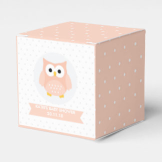 Ballotins de Baby shower de hibou