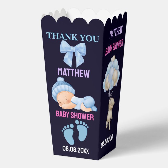 Ballotins de Baby shower personnalisé (Recto)
