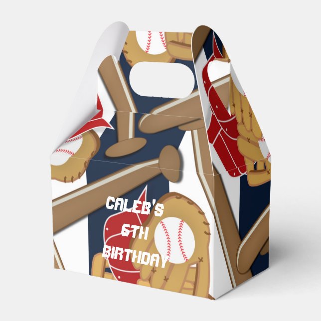 Ballotins de la fête d'anniversaire du baseball Bl (Verso)