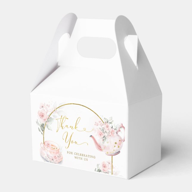 Ballotins de la Fête des mariées de thé à la flora (Verso)