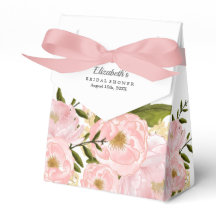 Ballotins de la Fête des mariées des pivoines rose