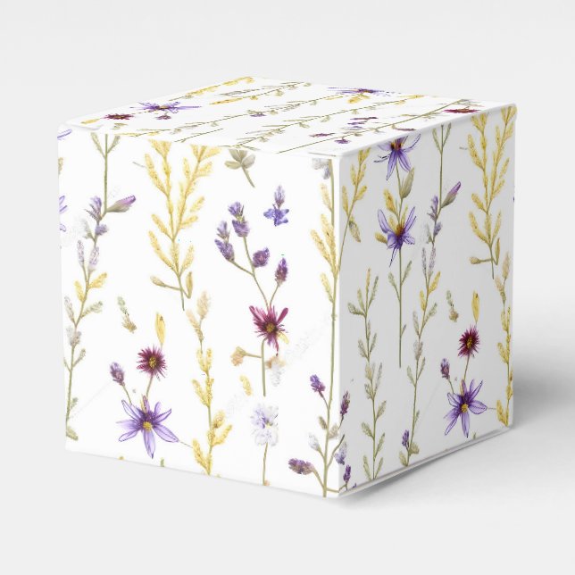 Ballotins Des Fleurs sauvages dynamiques inspirés par la nat (Verso)