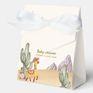 Ballotins Désert neutre Cactus Llama Cowboy Baby shower