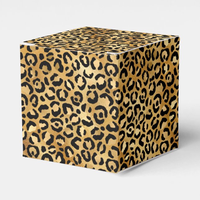 Ballotins Design de série Leopard rose et or 1 (Verso)