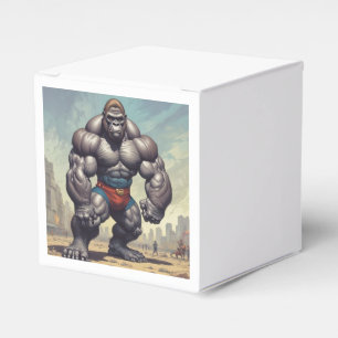 Ballotins Dessin d'art pop de Gorilla Bodybuilder