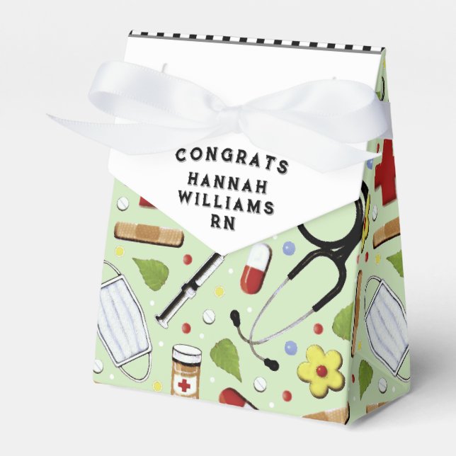 Ballotins Diplôme de l'école de soins infirmiers (Verso)