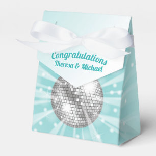 Ballotins Disco Ball Baby shower Super Blue Boy