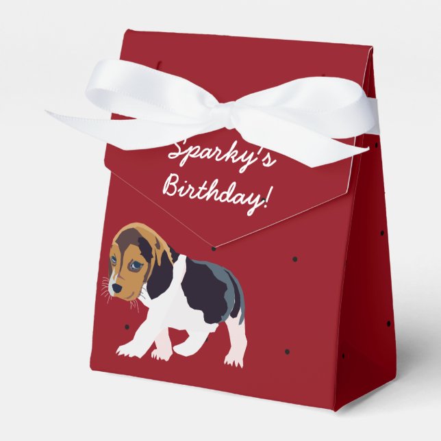 Ballotins Doggie Sac Anniversaire Tente Ballotin (Verso)