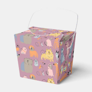 Ballotins Doggy Party Favor Take Boxes - Service alimentaire