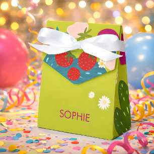 Ballotins Doux anniversaire des enfants à la fraise