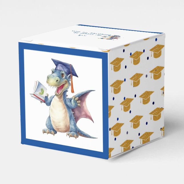 Ballotins Dragon Kindergarten Graduate Paper Ballotin (Verso)