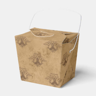 Ballotins Dragon vintage en cuivre et or