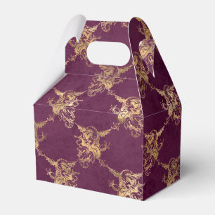 Ballotins Dragon Vintage violet et or