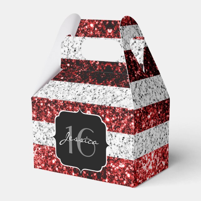 Ballotins Drapeau américain rouge blanc brillant parties sci (Verso)