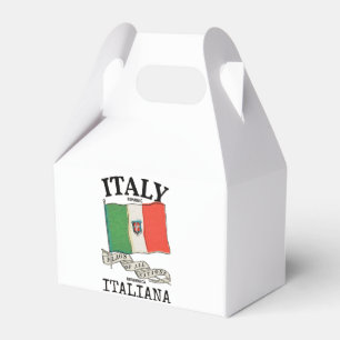 Ballotins Drapeau vintage du pays Italie